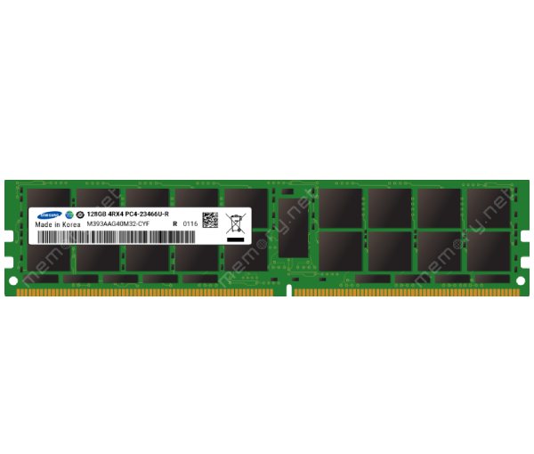 128GB DDR4 2933 MHz RDIMM Module Standard Compatible Upgradeable