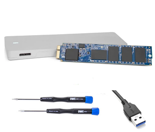 250GB OWC Aura Pro 6G SSD with cloning kit for MacBook Pro retina 2012 and early 2013