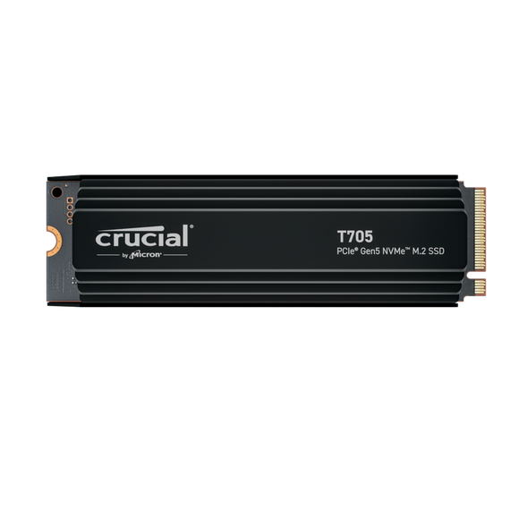 image for 2TB Crucial T705 NVMe M.2 2280 SSD with Heatsink