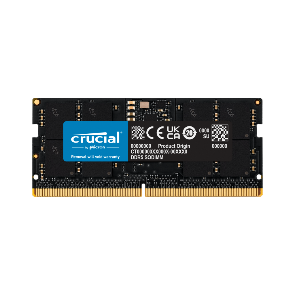 8GB DDR5 4800 MHz SODIMM Module Gigabyte Compatible