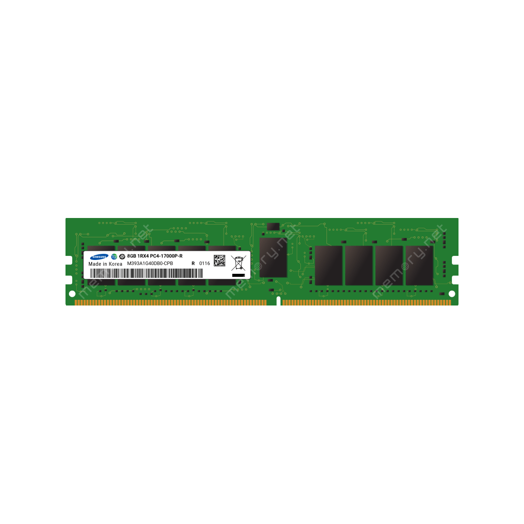 8GB DDR4 2133 MHz RDIMM Module Server Compatible