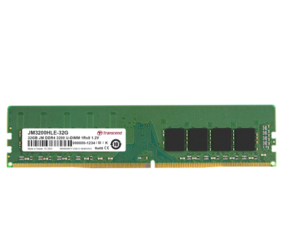 32GB DDR4 3200 MHz UDIMM Module Standard Compatible