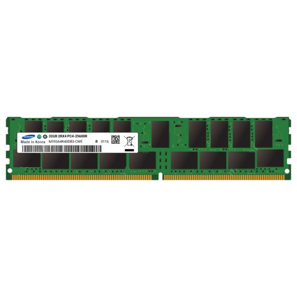 16GB DDR4 3200 MHz RDIMM Module Standard Compatible