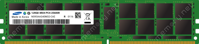 128GB DDR4 3200 MHz RDIMM Module Gigabyte Compatible
