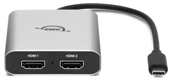 OWC USB-C Dual HDMI 4K Display Adapter with DisplayLink