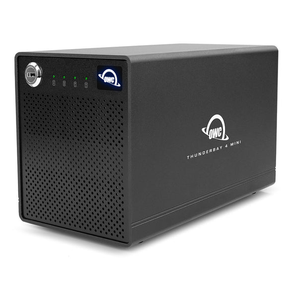 OWC ThunderBay 4 mini SSD Models with SoftRAID XT