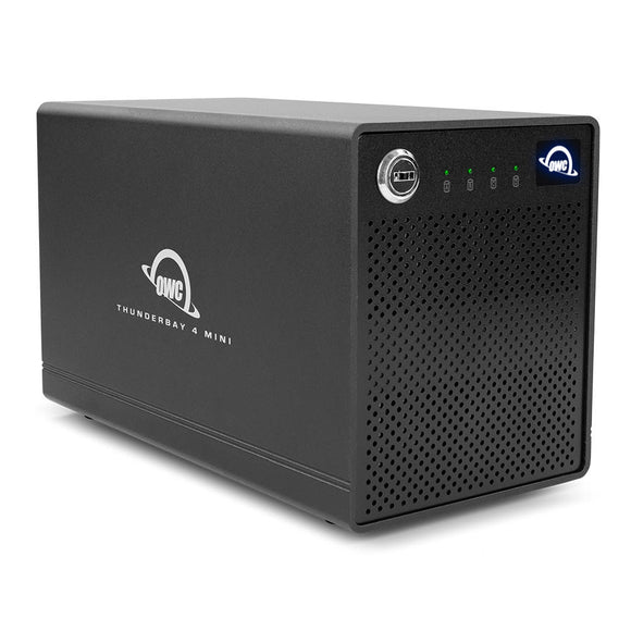 OWC ThunderBay 4 mini SSD Models with SoftRAID XT